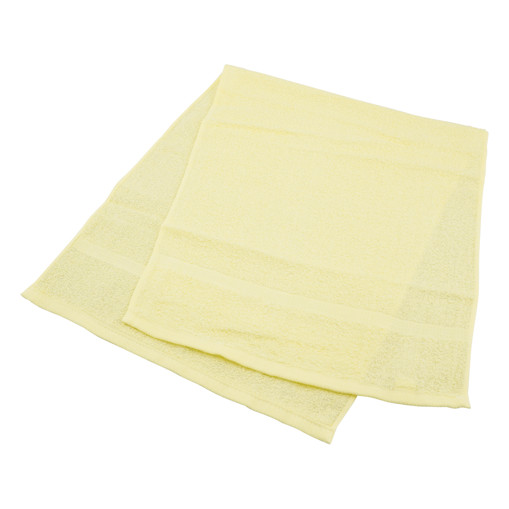 タオル （イエロー）1袋（12枚入）画像
