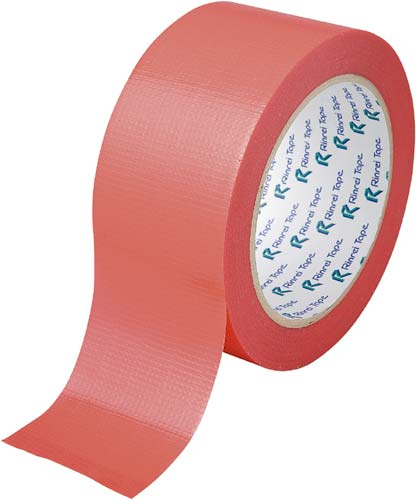 包装用ＰＥワリフテープ　Ｎｏ．６７４　赤　１巻