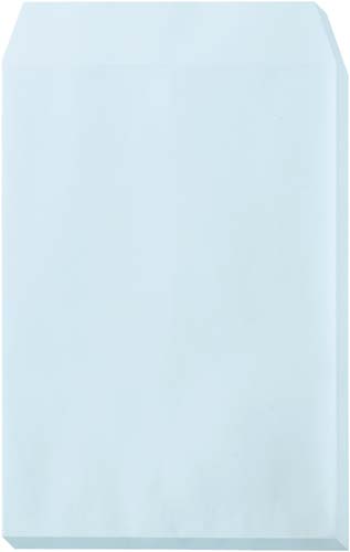 ソフトカラー封筒　角６　ブルー　１００枚入画像