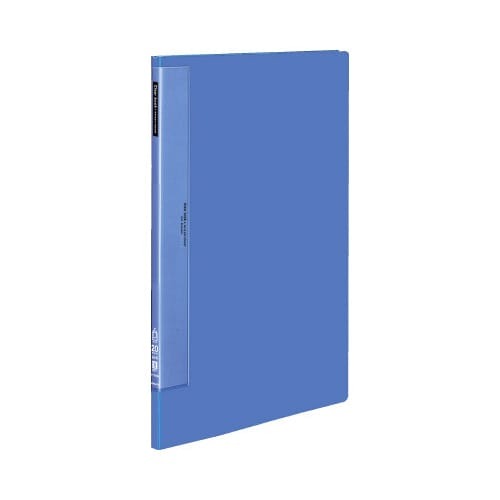 クリヤーブックウェーブカット　固定式Ａ３縦２０Ｐ青画像