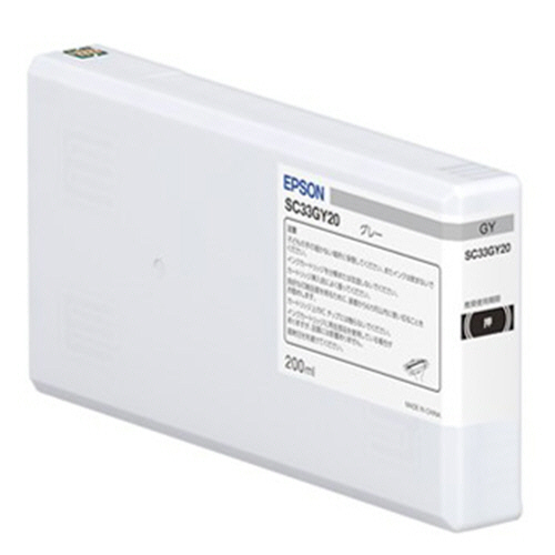 ｲﾝｸｶｰﾄﾘｯｼﾞ ｸﾞﾚｰ 200mL SC33GY20 1個画像