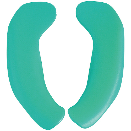 拭けるらくらく便座ｸｯｼｮﾝ ｸﾞﾘｰﾝ 1個