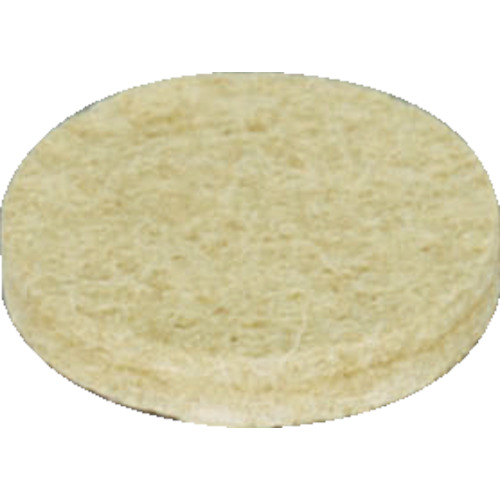 光　硬質フェルト　ブラウン丸２８丸画像