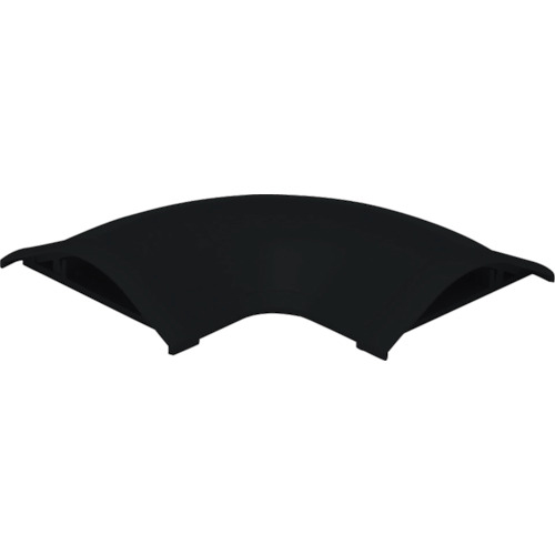 ｶﾞｰﾄﾞﾏﾝ2R型付属品 平面ﾏｶﾞﾘ 特4号 ﾌﾞﾗｯｸ 1個画像