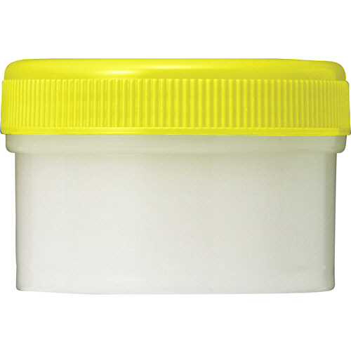 SK軟膏容器 B型 60ml 黄 1ｾｯﾄ(100個)画像