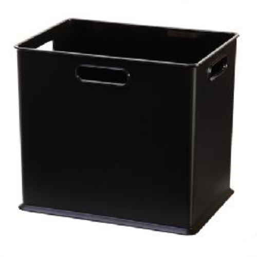 収納ボックス 収納ケース ナチュラ インボックス SD プラスチック ブラック画像