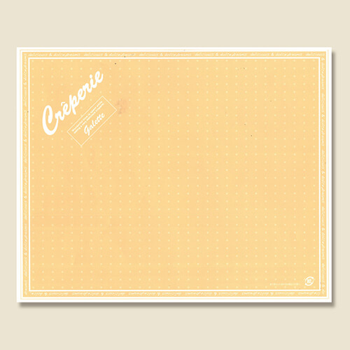 クレープ包装紙 ドリームズ オレンジ画像