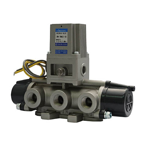 ﾊﾟｲﾛｯﾄ式4方向電磁弁(ｼﾝｸﾞﾙｿﾚﾉｲﾄﾞﾀｲﾌﾟ) Rc3/8 1台画像