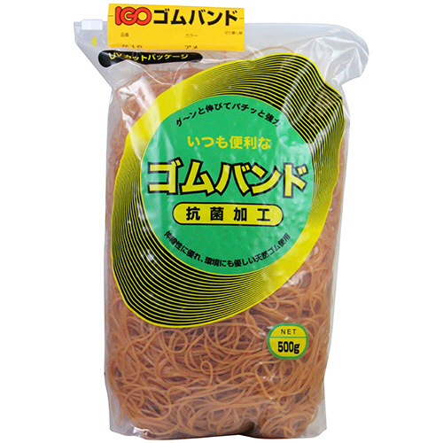 ｺﾞﾑﾊﾞﾝﾄﾞ #18 ｱﾒ色 500g 1袋
