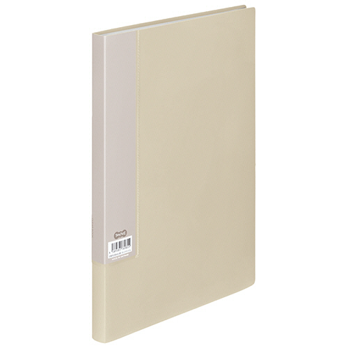 ｽﾘﾑｸﾘﾔｰﾌﾞｯｸ(OBP配合) A4ﾀﾃ 40ﾎﾟｹｯﾄ ｻﾝﾄﾞﾍﾞｰｼﾞｭ 1冊画像