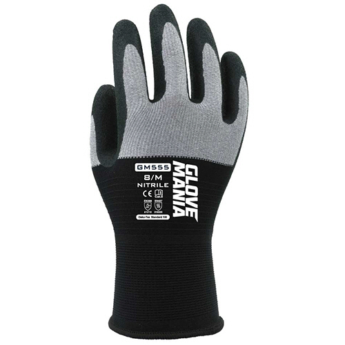 ｸﾞﾛｰﾌﾞﾏﾆｱ ﾆﾄﾘﾙ M ﾌﾞﾗｯｸ 1双画像