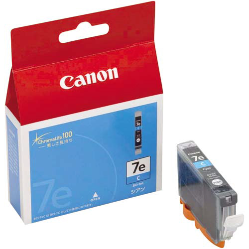 純正インク　ＢＣＩ－７ｅＣ　シアン画像