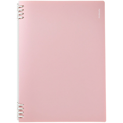 ﾘﾝｸﾞﾉｰﾄ ﾃﾌﾚｰﾇ A4ﾀﾃ ﾋﾟﾝｸ 1ｾｯﾄ(5冊)画像