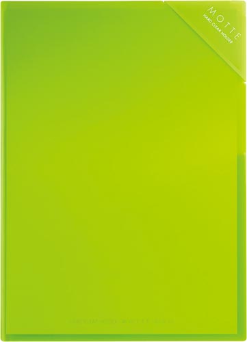 ハードクリヤーホルダーモッテＡ３ライトグリーン×５画像