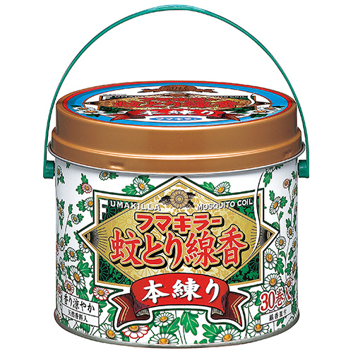 蚊とり線香 本練り 1缶(30巻)画像