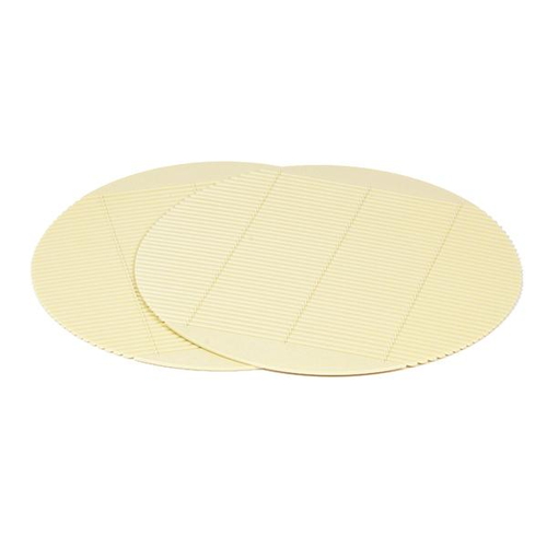 すのこ すだれ 丸 彩創 20cm 2枚 器 ざるそば そば皿画像