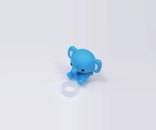 ネブライザキットキッズアクセサリ ゾウ画像