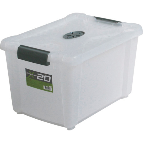 Xｺﾝﾃﾅ #20ｸﾘｱ 21L 1個画像