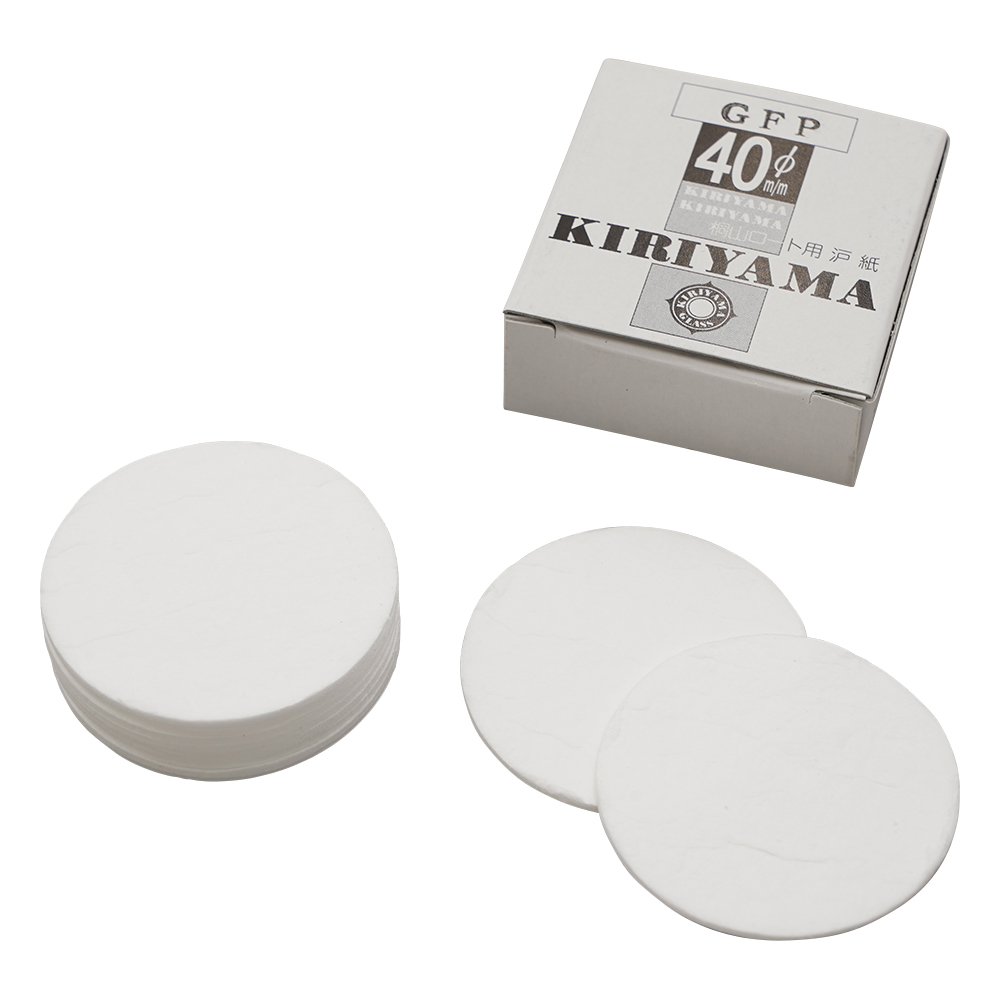 桐山ロート用濾紙　φ40mm　10枚入画像