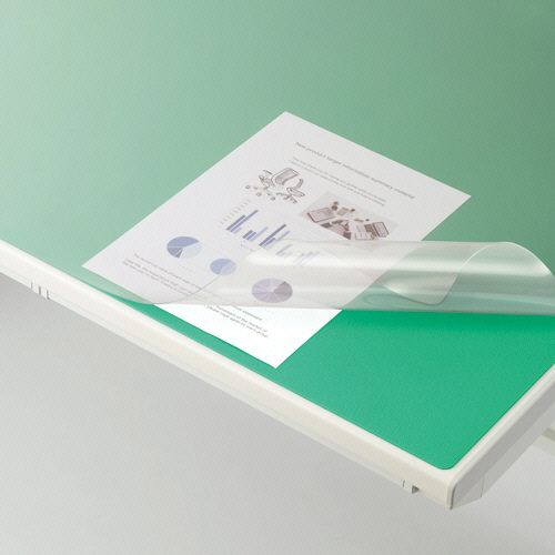 ﾊﾞｲｵﾏｽﾃﾞｽｸﾏｯﾄ ﾊﾞｲｵﾏｽ配合再生塩ﾋﾞ ﾀﾞﾌﾞﾙ(ｸﾞﾘｰﾝﾏｯﾄ)1355×620×1.2mm 1枚画像