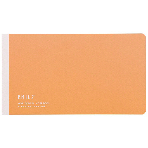 EMILy 横長ﾉｰﾄ ｵﾚﾝｼﾞ 1ｾｯﾄ(5冊)画像