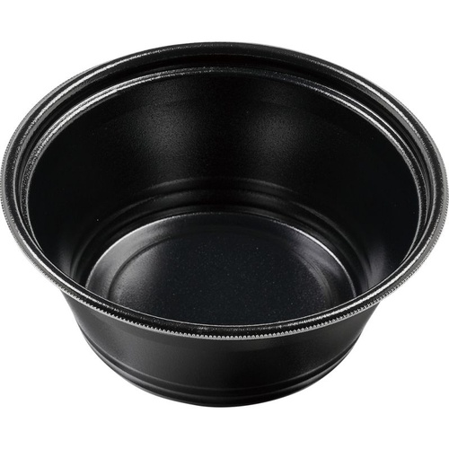 エフピコ 麺容器 DLV麺丼23(90) MFP 本体 黒W画像