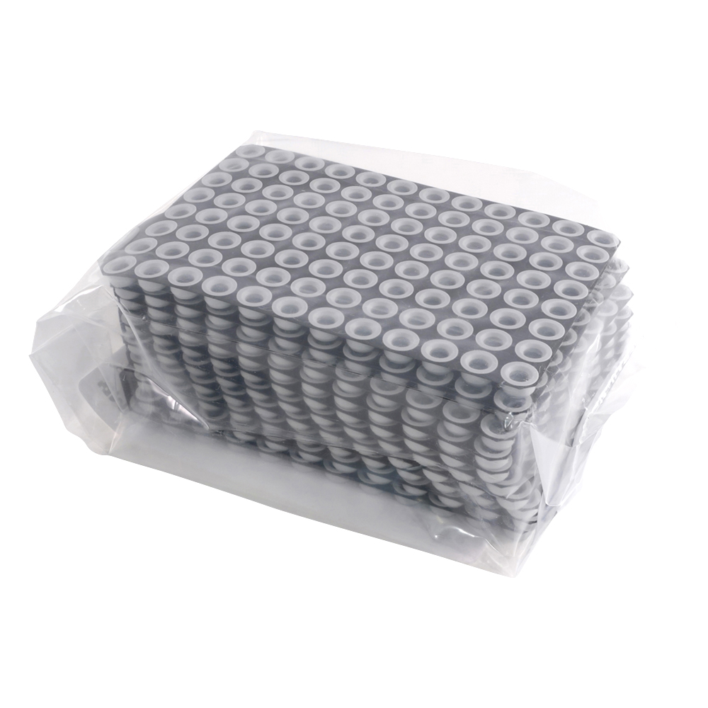 96well format用Push Cap 1well独立可能型 灰色 1パック（40カルチャー入）画像