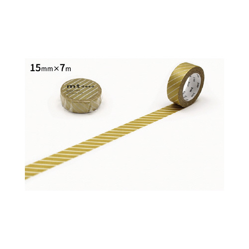 ｍｔ　１Ｐ　ストライプ・ゴールド画像