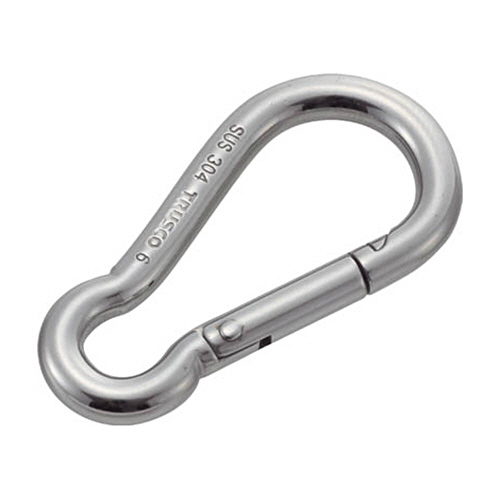 ｽﾅｯﾌﾟﾌｯｸB型 ｽﾃﾝﾚｽ製 線径6φ×開口9mm 1ﾊﾟｯｸ(2個)画像