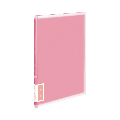 クリヤーブックコロレー固定式Ａ４ポケット桃Ｘ３画像