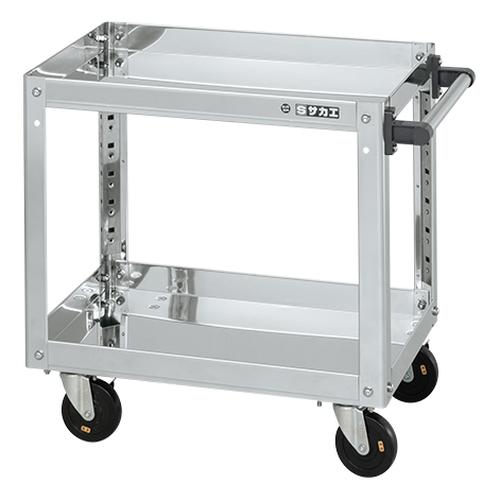 ステンレススーパーワゴン（プレート式）ＳＵＳ４３０　ＳＡＰ４－６０６２ＤＣ画像