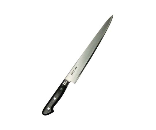 杉本 ツバ付最上品(A)洋庖丁(日本鋼)筋引(ハムスライス)30cm
