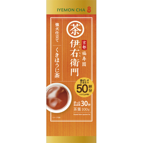 伊右衛門 強火仕立て くきほうじ茶 100g/袋 1ｾｯﾄ(3袋)画像