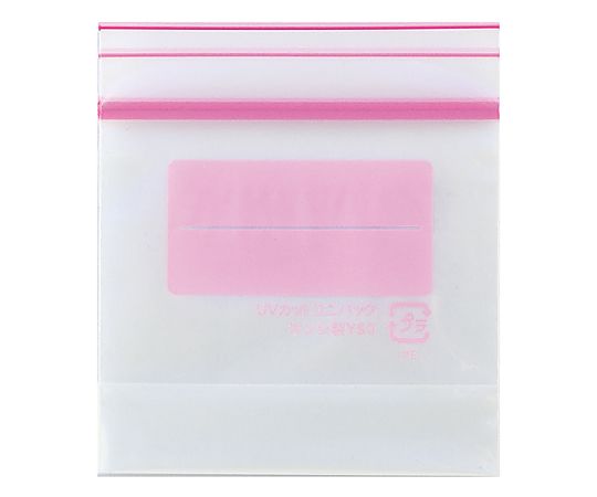 UVカットユニパック 底マチ付ヨコ型 Y80　1000枚入(100枚×10袋)画像