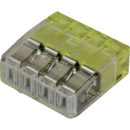 細線用差込ｺﾈｸﾀ極数4 1ﾊﾟｯｸ(30個)画像