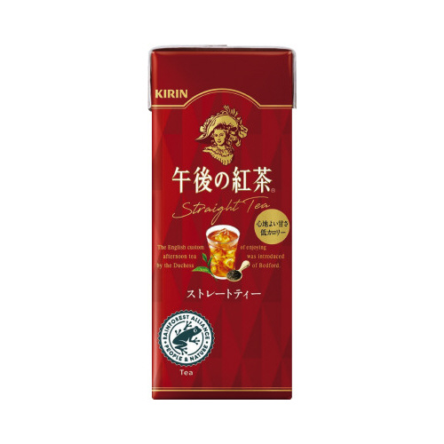 午後の紅茶　ストレート　２５０ｍｌスリム　２４本画像