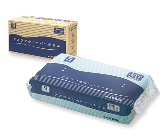 アズワンのペーパータオル　1ケース(200枚/袋×30袋入)画像