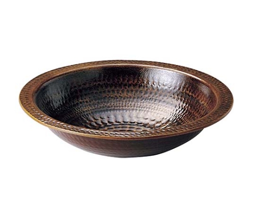 アルミ 電磁用うどんすき（あめ釉）24cm