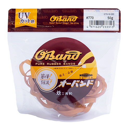 ｵｰﾊﾞﾝﾄﾞ #770 内径191mm 50g入 透明袋 1袋画像
