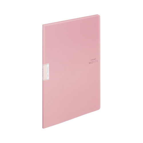 クリヤーブックモッテＡ４縦　１０Ｐ　薄ピンク画像