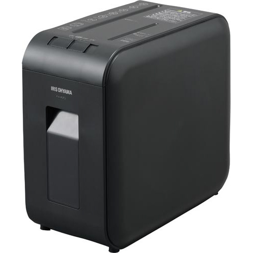 超静音シュレッダー　マイクロクロスカット　ブラック画像