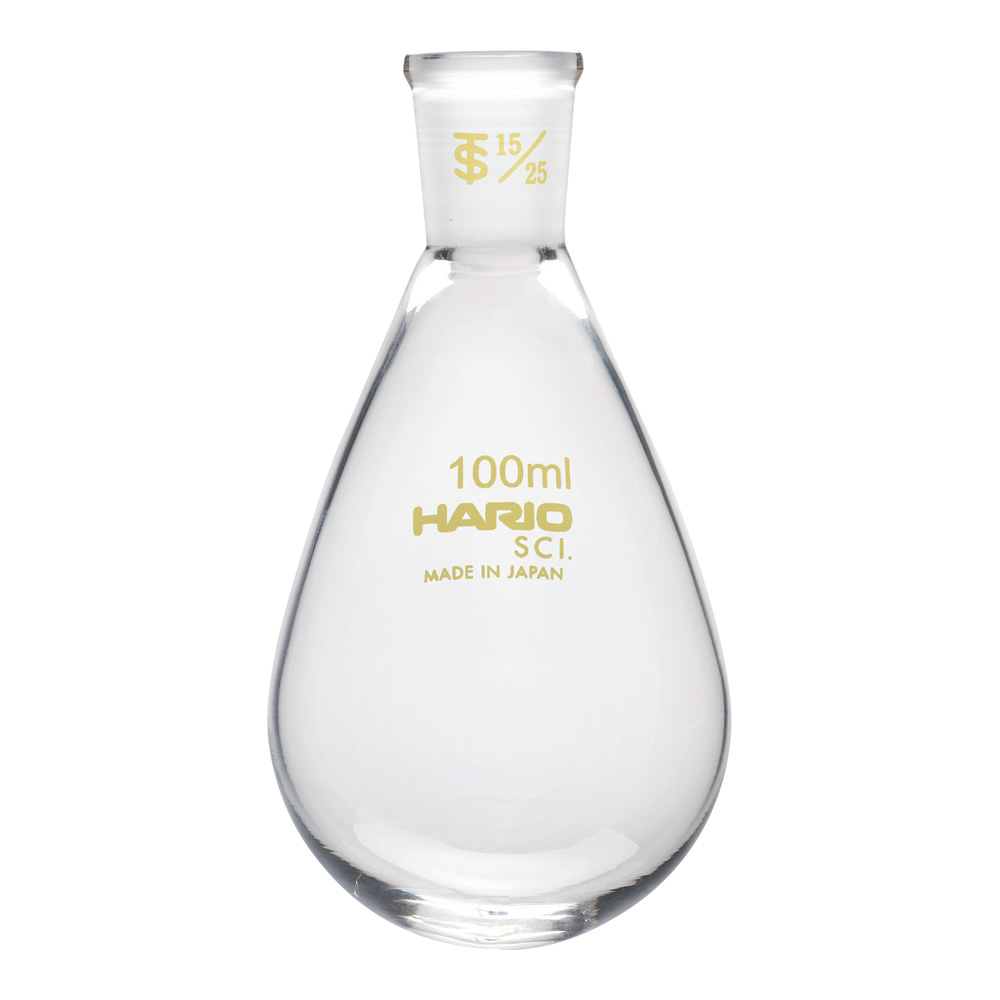 共通摺合せなすフラスコ 100mL TS15/25画像