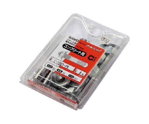 テクノ サンディールパックCタイプ スチール製 ミリねじ 14セット入