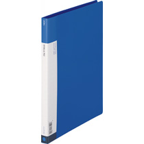 PPﾊﾟｰﾑﾌｧｲﾙ 強化Z式 A4ﾀﾃ 120枚収容 背幅17mm 青 1冊