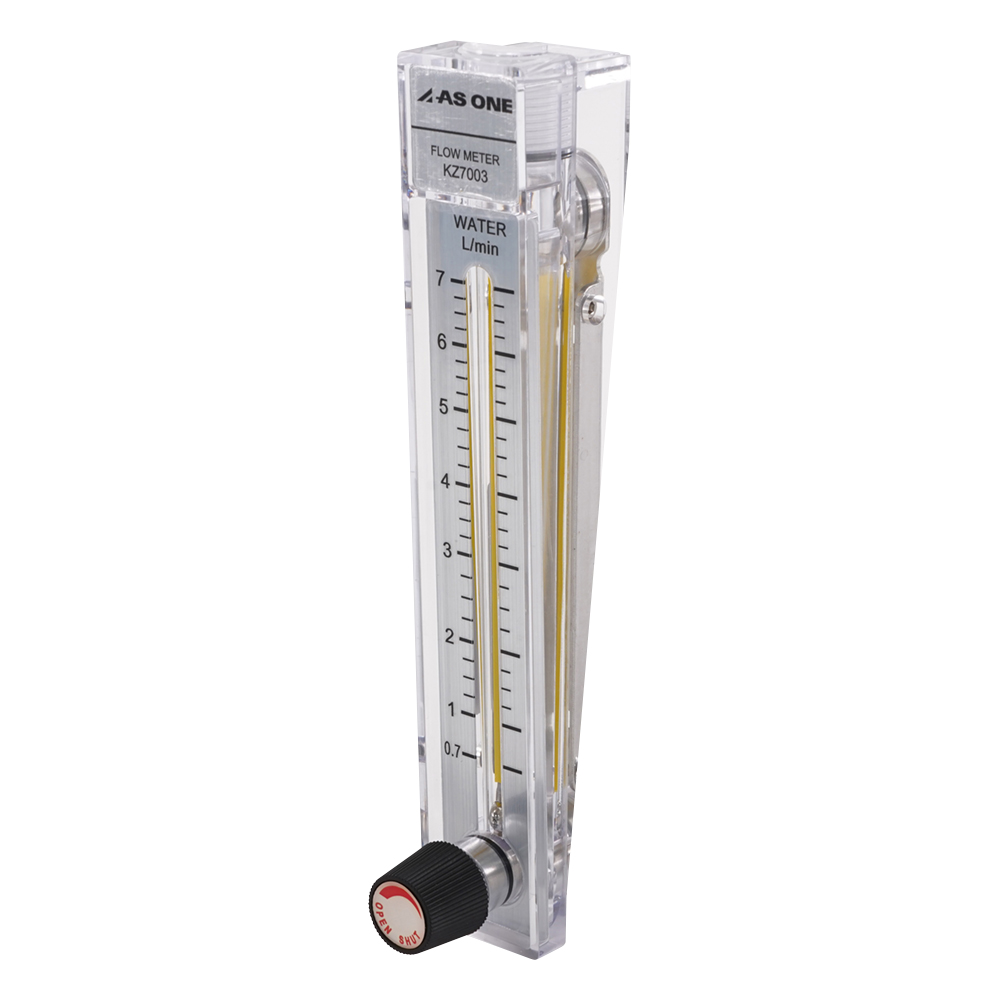 液体流量計（PC製・バルブ付き）画像