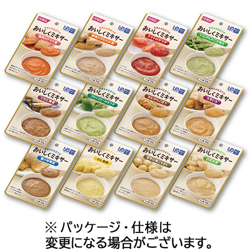おいしくﾐｷｻｰ おかずのﾊﾞﾗｴﾃｨｾｯﾄ (12種類×1ﾊﾟｯｸ)/ｹｰｽ 各50g 1ｾｯﾄ(6ｹｰｽ)画像