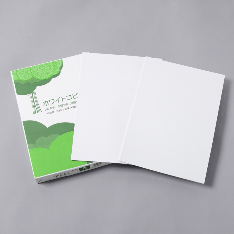 フルカラーを鮮やかに再現する高白色