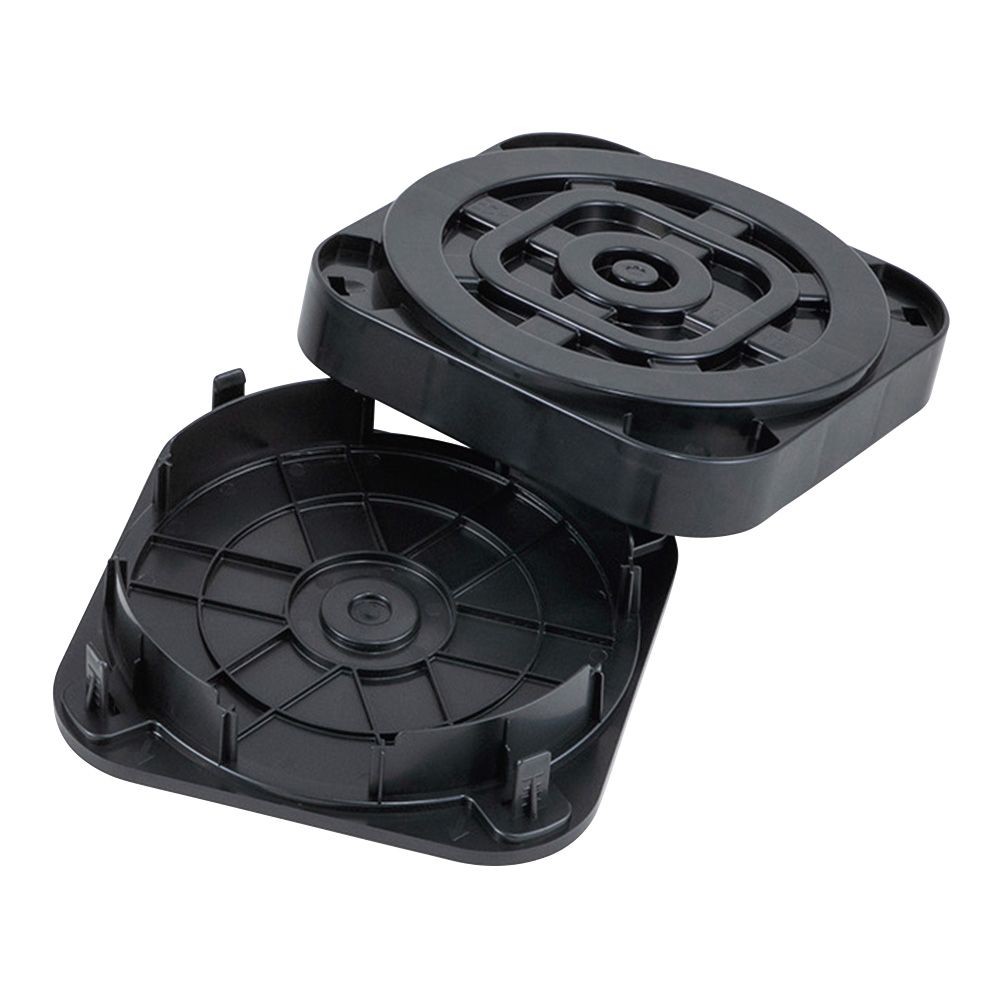 ウェハーシッパー（ウェハーリングセットタイプ・帯電防止）8インチ用 326×326×66mm画像