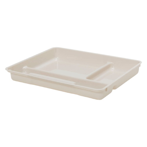 小物整理トレー 幅29.6×奥行27×高さ4cm 小物整理 トレー ベージュ画像