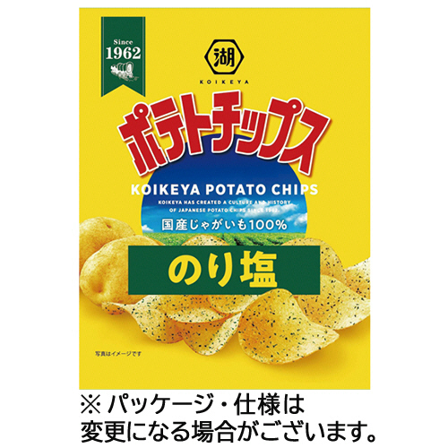 ﾎﾟﾃﾄﾁｯﾌﾟｽ のり塩 25g 1ｾｯﾄ(24ﾊﾟｯｸ)画像